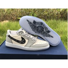 DIOR x AIR JORDAN 1 LOW GREY CN8608-002