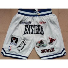 All-Starts White Just Don With Pocket Swingman Shorts