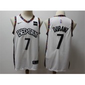 Brooklyn Nets #7 Kevin Durant White 2019-20 City Edition Nike Swingman Jersey