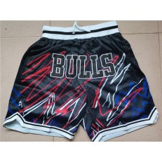 Chicago Bulls Black Just Don With Pocket Swingman Shorts