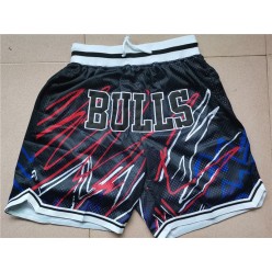 Chicago Bulls Black Just Don With Pocket Swingman Shorts
