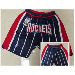 Houston Rockets Navy Just Don With Pocket Swingman Shorts