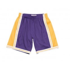 Los Angeles Lakers Purple Hardwood Classics Shorts