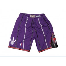 Toronto Raptors Purple Hardwood Classics Shorts