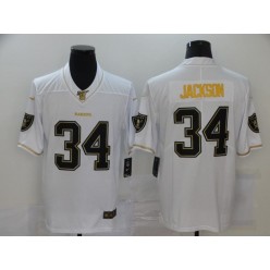 Chicago Bears #34 Walter Payton White Gold 100th Season Vapor Untouchable Limited Men Jersey