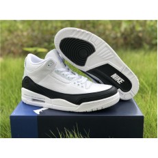 FRAGMENT x AIR JORDAN 3 SP WHITE BLACK DA3595-100