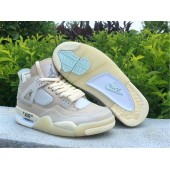 OFF-WHITE x AIR JORDAN 4 GS SAIL CV9388-100