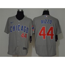 MLB Chicago Cubs #44 Anthony Rizzo Gray 2020 Nike Flexbase Jersey