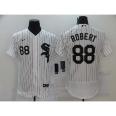 MLB Chicago White Sox #88 Luis Robert White 2020 Nike Flexbase Jersey