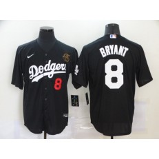 MLB Los Angeles Dodgers #8 Kobe Bryant Black 2020 Nike KB Cool Base Jersey