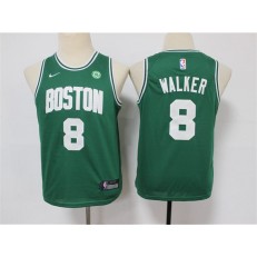 Boston Celtics #8 Kemba Walker Green Youth Swingman Jersey