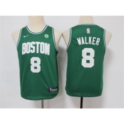 Boston Celtics #8 Kemba Walker Green Youth Swingman Jersey