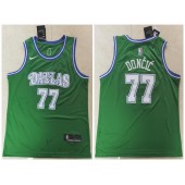 Dallas Mavericks #77 Luka Doncic Green Nike Swingman Jersey