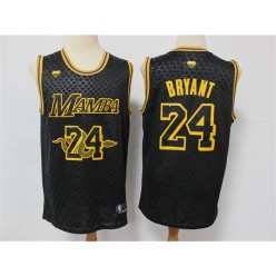 Los Angeles Lakers #24 Kobe Bryant Black Mamba Swingman Jersey