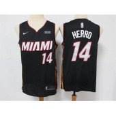 Miami Heat #14 Tyler Herro Black Nike Swingman Jersey