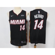 Miami Heat #14 Tyler Herro Black Nike Swingman Jersey