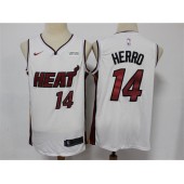 Miami Heat #14 Tyler Herro White Nike Swingman Jersey