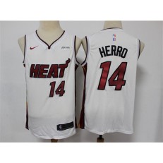 Miami Heat #14 Tyler Herro White Nike Swingman Jersey