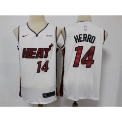 Miami Heat #14 Tyler Herro White Nike Swingman Jersey