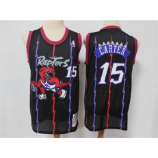 Toronto Raptors #15 Vince Carter Purple Hardwood Classics Jersey
