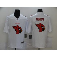 Arizona Cardinals #1 Kyler Murray White Shadow Logo Limited Jersey