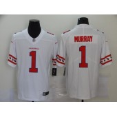Arizona Cardinals #1 Kyler Murray White Team Logos Fashion Vapor Limited Jersey