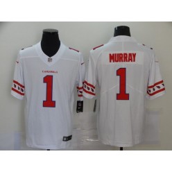 Arizona Cardinals #1 Kyler Murray White Team Logos Fashion Vapor Limited Jersey