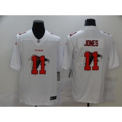 Atlanta Falcons #11 Julio Jones White Shadow Logo Limited Jersey