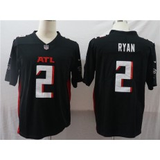 Atlanta Falcons #2 Matt Ryan Black New Vapor Untouchable Limited Jersey