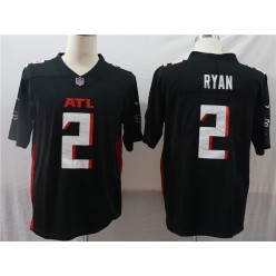Atlanta Falcons #2 Matt Ryan Black New Vapor Untouchable Limited Jersey
