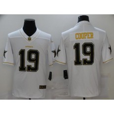 Dallas Cowboys #19 Amari Cooper White Gold Vapor Untouchable Limited Jersey