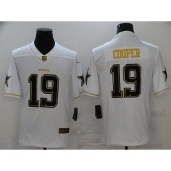 Dallas Cowboys #19 Amari Cooper White Gold Vapor Untouchable Limited Jersey