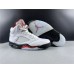 AIR JORDAN 5 RETRO FIRE RED SILVER TONGUE DA1911-102