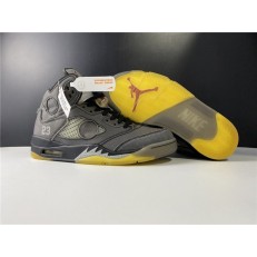 OFF-WHITE x AIR JORDAN 5 RETRO OW 3M SP MUSLIN CT8480-001