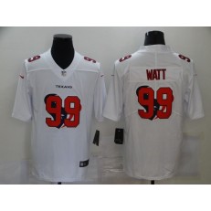 Houston Texans #99 J.J. Watt White Shadow Logo Limited Jersey