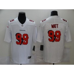 Houston Texans #99 J.J. Watt White Shadow Logo Limited Jersey