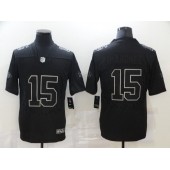 Kansas City Chiefs #15 Patrick Mahomes Black Commemorative Edition Vapor Untouchable Limited Jersey