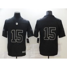 Kansas City Chiefs #15 Patrick Mahomes Black Commemorative Edition Vapor Untouchable Limited Jersey