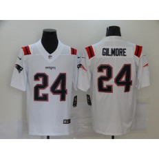 New England Patriots #24 Stephon Gilmore White New Vapor Untouchable Limited Jersey