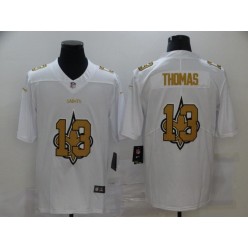New Orleans Saints #13 Michael Thomas White Shadow Logo Limited Jersey