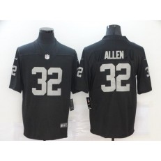 Oakland Raiders #32 Marcus Allen Black Vapor Untouchable Limited Jersey