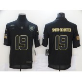 Pittsburgh Steelers #19 JuJu Smith Schuster Black 2020 Salute To Service Limited Jersey