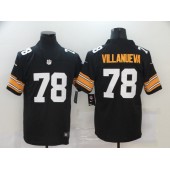 Pittsburgh Steelers #78 Alejandro Villanueva Black Alternate Vapor Untouchable Limited Jersey