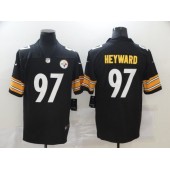 Pittsburgh Steelers #97 Cameron Heyward Black Vapor Untouchable Limited Jersey