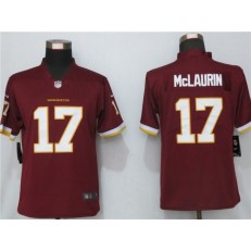 Washington Football Team #17 Terry McLaurin Red Women Vapor Untouchable Limited Jersey