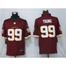 Washington Football Team #99 Chase Young Red Vapor Untouchable Limited Jersey