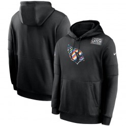 Nike Arizona Cardinals Black Crucial Catch Sideline Performance Pullover Hoodie