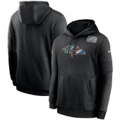 Nike Baltimore Ravens Black Crucial Catch Sideline Performance Pullover Hoodie