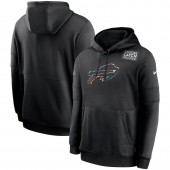 Nike Buffalo Bills Black Crucial Catch Sideline Performance Pullover Hoodie