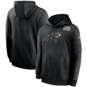 Nike Carolina Panthers Black Crucial Catch Sideline Performance Pullover Hoodie